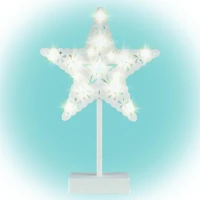 Dekorációs termékek KAD 20 Home kad 20 star csillag asztaldísz, 20 db led, abs műanyag, 25 x 39 cm kép