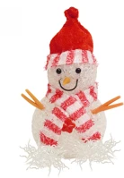 Dekorációs termékek LED-DEL, 12 Hóember, színváltó led-del, 12 kép