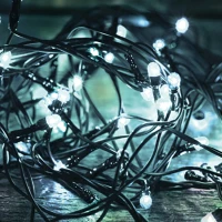 Dekorációs termékek LED_108C_WH Home LED 108C/WH LED-es fényfüzér, 7 m / 100 db hidegfehér LED, 8 kép