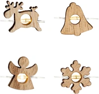 Dekorációs termékek ML 23/WW micro LED-es fényfüzér, 1,9 m / 20 db melegfehér LED, rénszarvas, harang kép