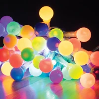 Dekorációs termékek MLC_40B_M Led-es mini gömb fényfüzér kép