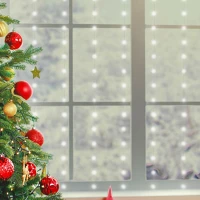 Dekorációs termékek MLF 200/WH 3x2 m / 200 db hidegfehér micro LED, 8 fényprogram, távirányító, USB kép