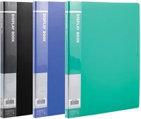 Deli 02.01488 Iratvédő mappa  a/4 20 zsebes pp vegyes színekben kép