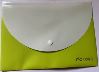 Deli D10099100ROB4 Irattartó tasak plusz hátsó zsebbel  rio a5 pp 180 mikron limezöld k kép