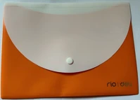 Deli D10099100ROB5 Irattartó tasak plusz hátsó zsebbel  rio a5 pp 180 mikron narancs k kép
