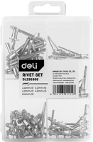 Deli EDL236906 Tools  szegecskészlet (75 pcs) kép