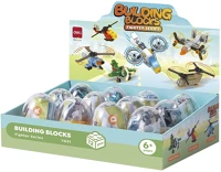 Deli EY031 Építőjáték tojásban  repülők kép