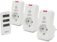 Delight 20300A Távirányítós konnektor 3db () kép