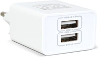 Delight 55039-2WH Usb hálózati adapter 2xusb fehér kép