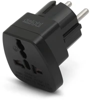 Delight 55199BK Kompakt utazóadapter világ-eu () kép