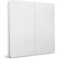 Delight 55349A Kinetic fali kapcsoló - 433 mhz - 2 körös - fehér - ip65 kép