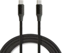 Delight 55551BK-1 Adatkábel - type-c / type-c - mágneses - fekete - 1m - 3a - 60w kép
