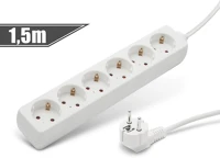Delight GL20210 Hálózati 6-os elosztó 1,5m kép