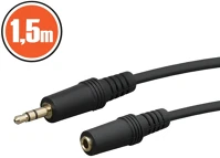 Delight GL20330 3.5mm jack hosszabbító kábel - 1,5m kép