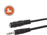 Delight GL20332 3,5mm jack hosszabbító kábel - 3m kép