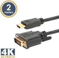Delight GL20380 Dvi hdmi kábel - 2 m kép