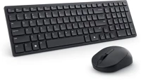 Dell 580-BBWM Km555 wireless bluetooth keyboard combo black uk kép