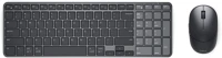 Dell KM746 Km746 pro 7 rechargeable compact wireless bluetooth keyboard combo graphite hu kép