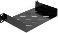 Delock 10 -OS polc 1u szellőzőnyílásokkal, legfeljebb 150 mm mély hálózati kép