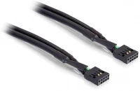 Delock 10 PIN Cable usb pinheader female / female 10 pin (industry) kép