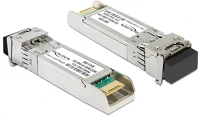 Delock 10GBASE-SR 10GB/S SFP+ LC 10gbase-sr 10gb/s sfp+ lc duplex multi-mode 50/125µm transceiver modul kép