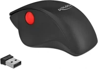 Delock 12598 Ergonómikus vezetéknélküli usb egér kép