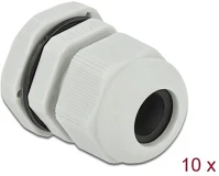 Delock 13,5 DB Pg7 tömszelence 13,5 db. szürke kép