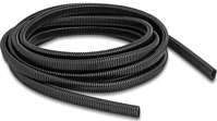 Delock 13,6 műanyag kábel védőborítást biztosító ovális alakú hajlékony vezeték  x 6,3 mm - hossza 5 m fekete kép