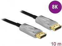Delock 1.4 8K 10 M Aktív optikai kábel displayport 1.4 8k 10 m kép