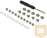 Delock 18288 Kab   31 darabos szerszámkészlet m.2 ssd-hez és modulokhoz kép