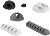 Delock 18300 Kábeltartó kombinációs szett (6 darabos) kép