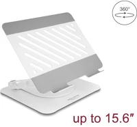 Delock 18455 tablet és laptop állványtartó állítható, alumínium - 360 -ban kép