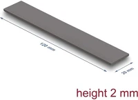 Delock 18470 hővezető párna 120 x 20 x 2 mm m.2 modulokhoz 3,2 w/mk   alacsony olaj kép