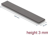 Delock 18471 hővezető párna 120 x 20 x 3 mm m.2 modulokhoz 3,2 w/mk   alacsony olaj kép