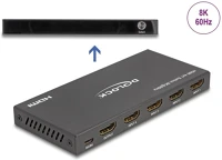 Delock 18603 4-portos hdmi video switch fekete 7680×4320@60hz kép