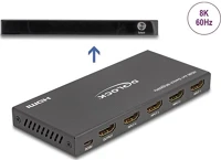 Delock 18604 5-portos hdmi video switch fekete 7680×4320@60hz kép