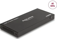 Delock 18652 hdmi elosztó 1 x hdmi megoszlik 4 x hdmi-vé, 4k 60 hz kimenettel és kép