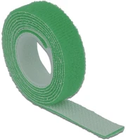 Delock 18725 1000x13mm tépőzáras kábelkötegelő zöld kép