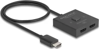 Delock 18901 Hdmi kapcsoló 2 az 1-ben kétirányú 8k kép