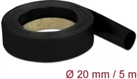 Delock 18942 Fekete zsugorcső 5 m x 20 mm kép