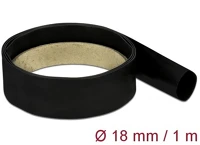 Delock 18977 Fekete hőcsökkentő cső 1 m x 18 mm kép