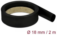 Delock 18984 Fekete zsugorcső 2 m x 18 mm kép