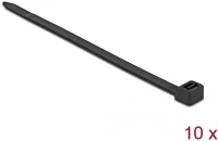 Delock 18989 Kábelkötegelő 500 x 8,8 mm (h x sz), 10 darab fekete kép