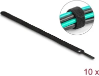 Delock 19054 Befűzős kábelkötegelő hossza 250 mm fekete 12 mm, 10 db. kép