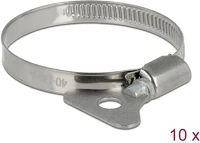 Delock 19581 Pillangó tömlő bilincs 40 - 60 mm 10 db. fém kép