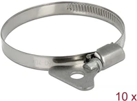 Delock 19583 Pillangó tömlő bilincs 50 - 70 mm 10 db. fém kép