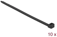Delock 19634 Kábelkötegelő 760 x 8,8 mm (h x sz), 10 darab fekete kép