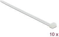 Delock 19635 Kábelkötegelő 760 x 8,8 mm (h x sz), 10 darab fehér kép