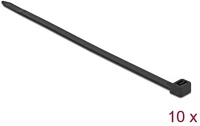 Delock 19646 Kábelkötegelő 850 x 9 mm (h x sz), 10 darab fekete kép