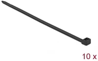 Delock 19674 Kábelkötegelő 920 x 9 mm (h x sz), 10 darab fekete kép
